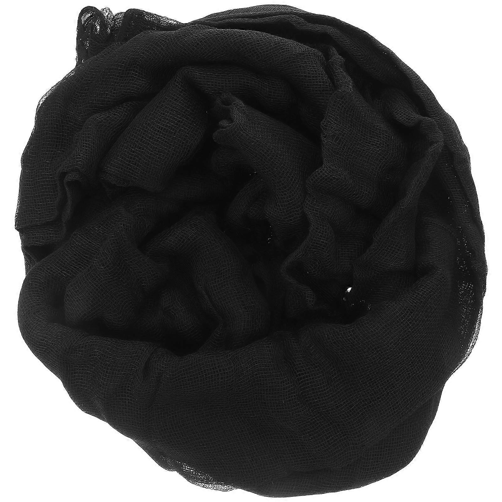 160cm X 300cm Black Halloween Drape Decoration For Entryways And Windows Perfect For Scary Scenes At Halloween Celebrations 1Pack