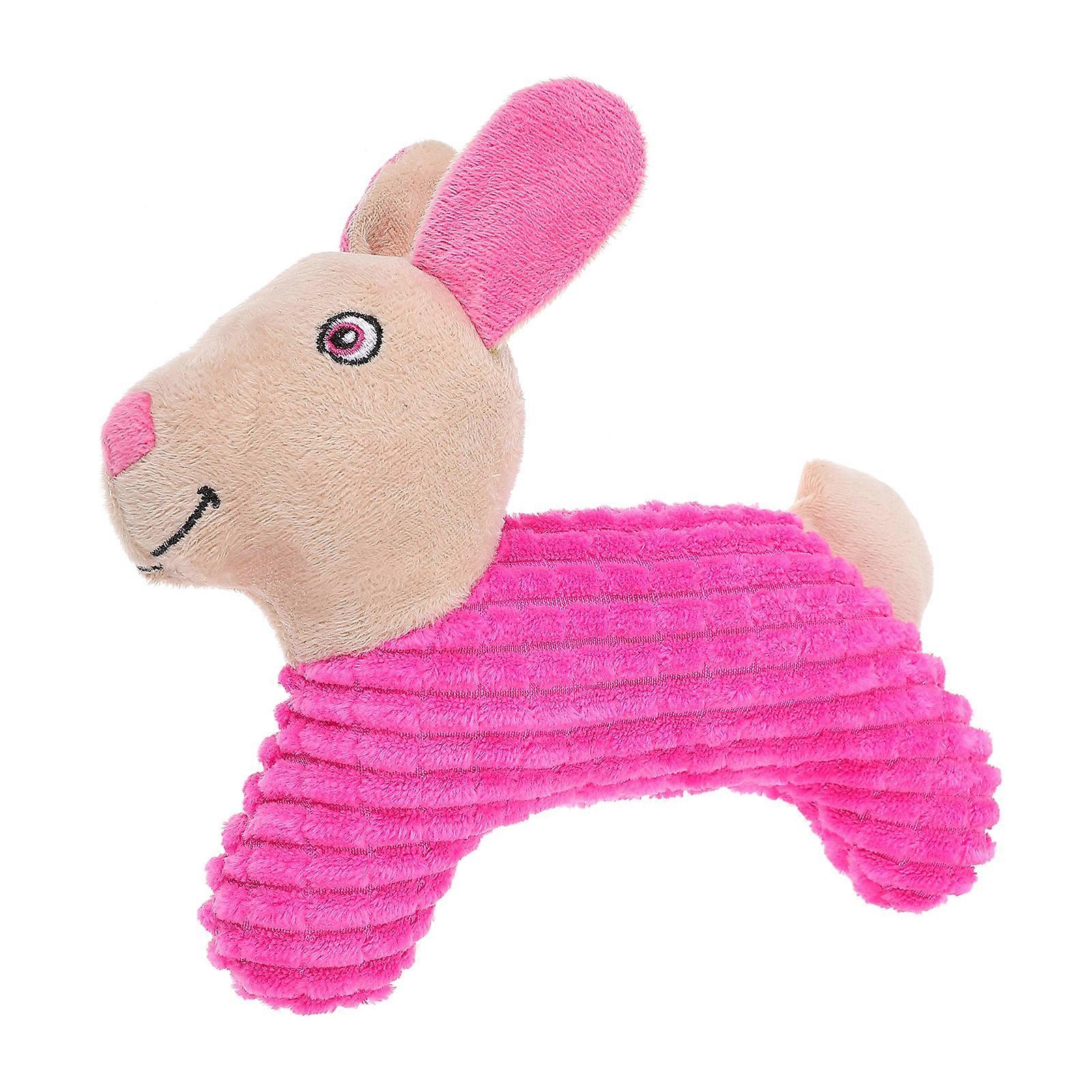 Squeaky Dog Training Toy For Pets Doll Shape Outdoor Playing And Indoor Playing 24x17x6cm 1Pcs