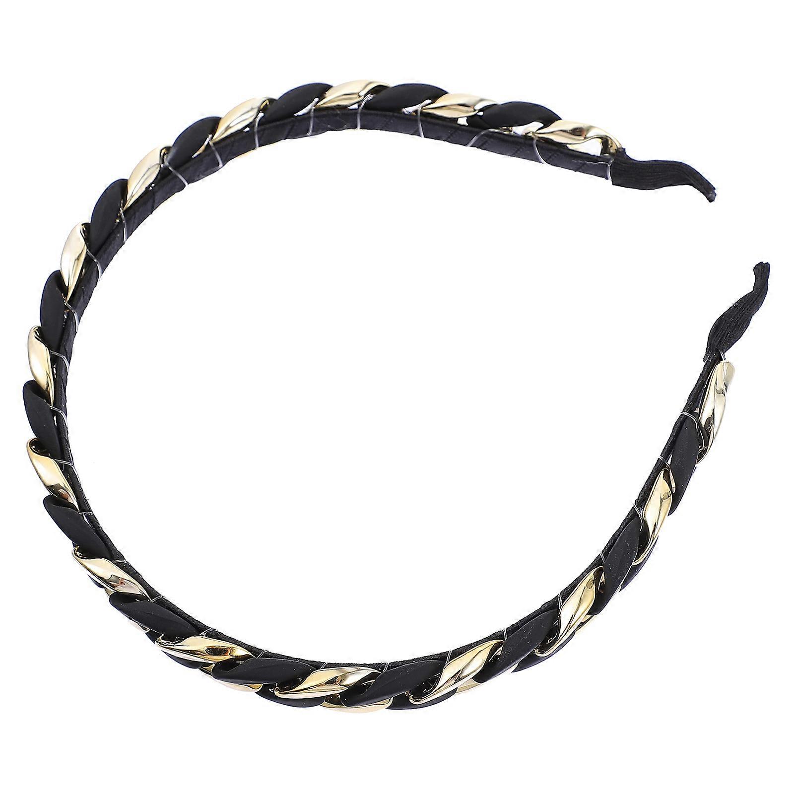 Creative headpiece, Attractive resin chain headband for women, Ideal for various events