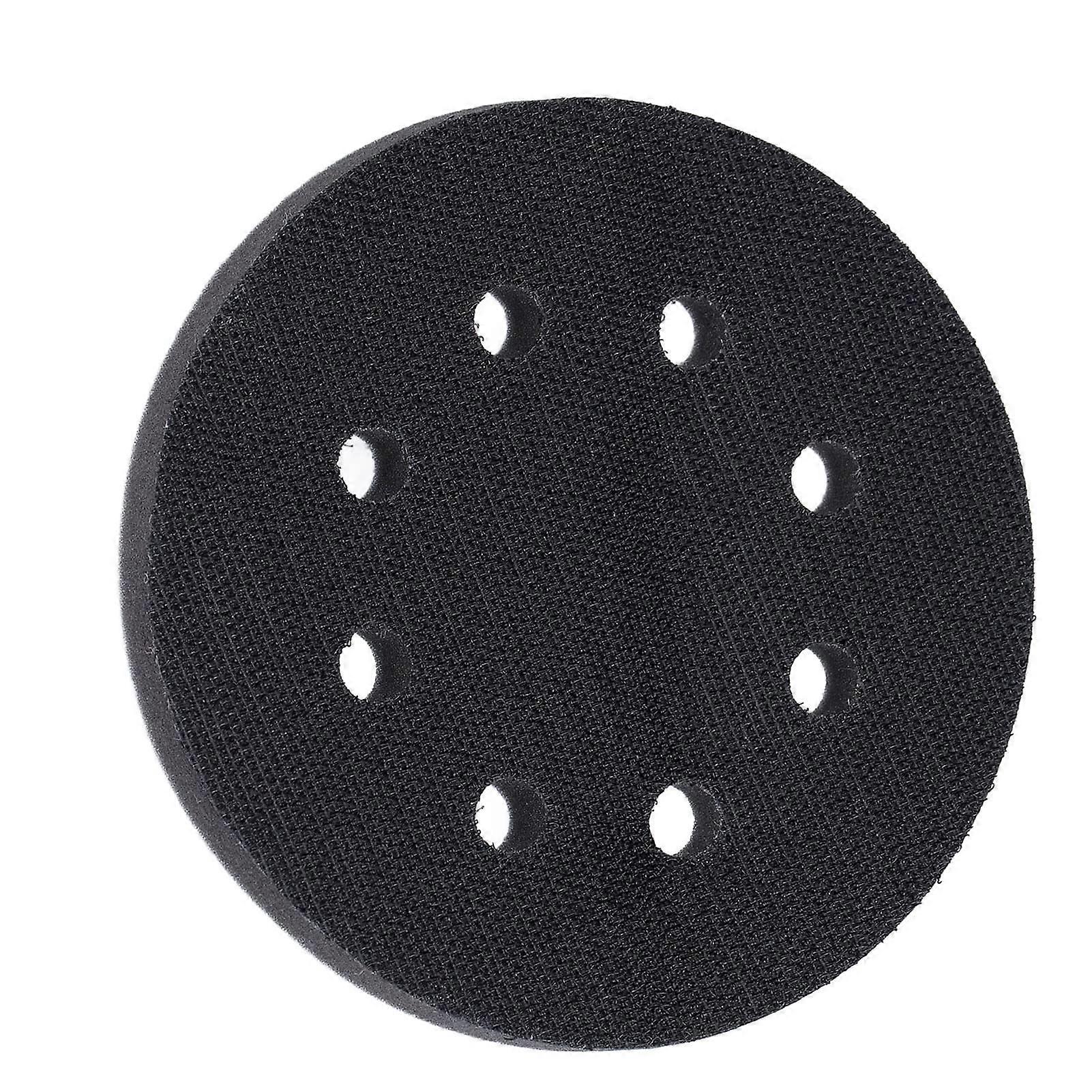 Hook and Sanding Soft Sponge 5 Inch 8-Hole Interface Pad Cushion for Sander Shells Flexible and Soft