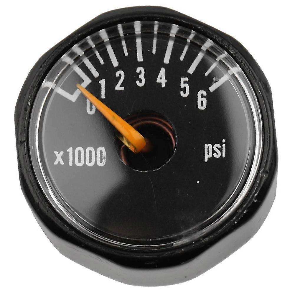 1/8NPT Präzisionsventil Mini-Manometer Kohlendioxid-Mikromanometer (6000PSI)