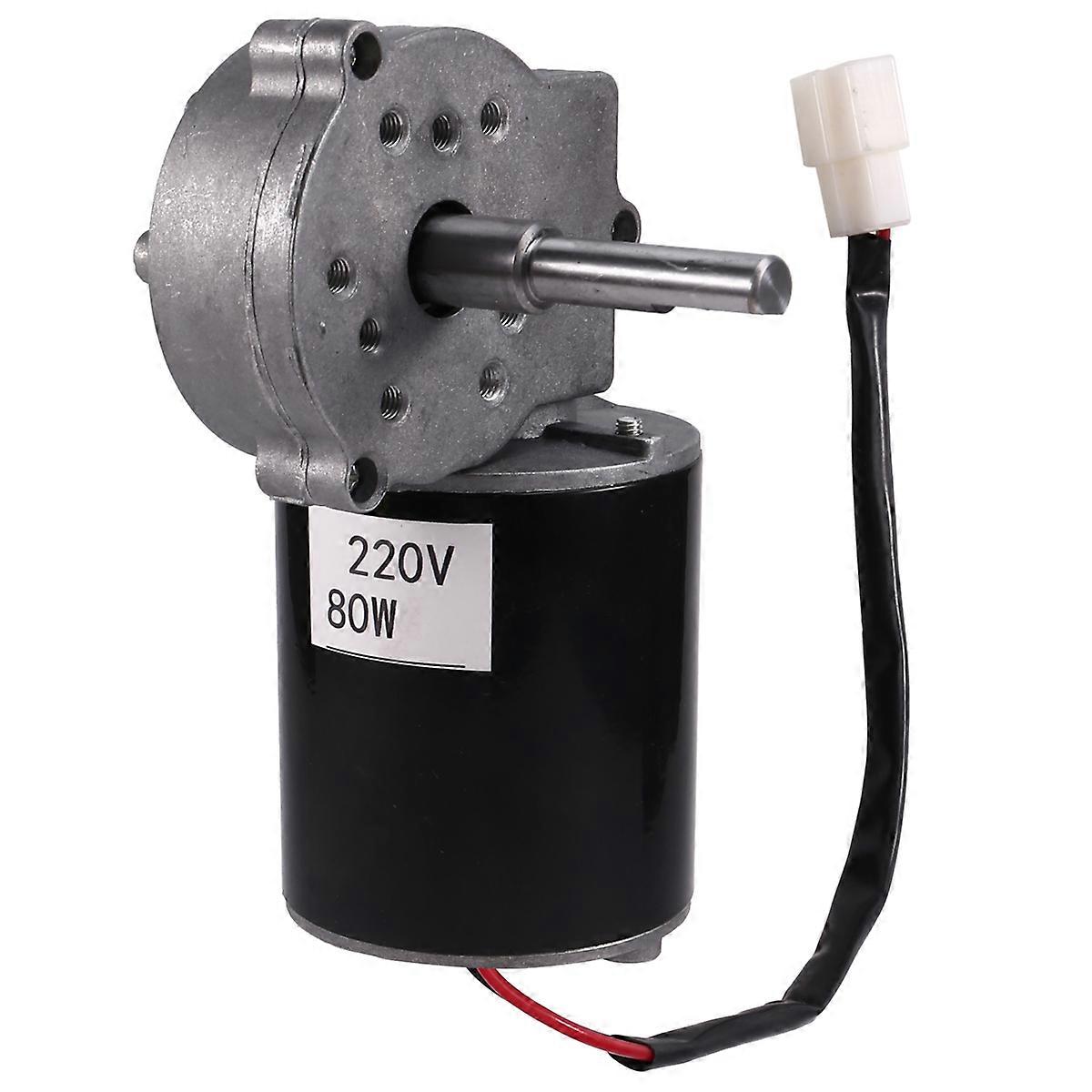 80W Electric Reductor Motor Reduction Variable Speed 70kg Load 220RPM Motor