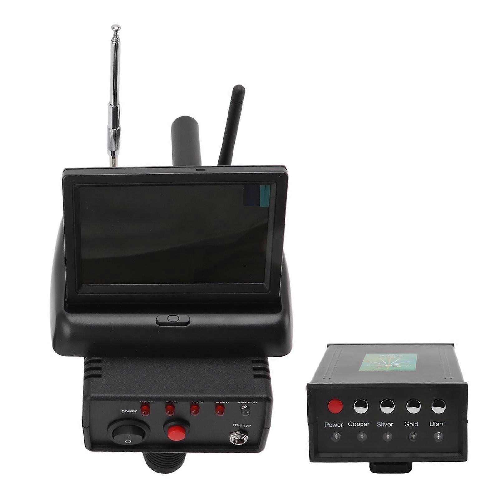 25m Depth 1200m Range Metal Detector Locator with AKS Screen