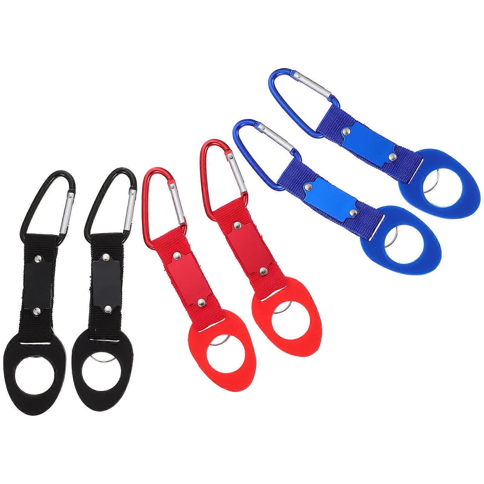 Portable Outdoor Carabiner for Water Bottles with Aluminum Alloy Material and Good Weight Capacity Assorted Color
