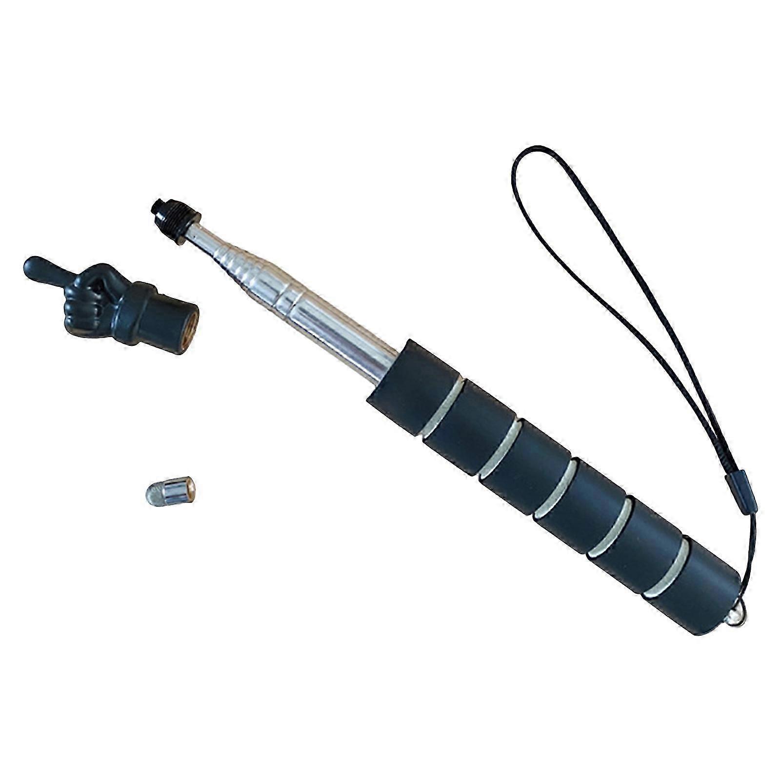 1 Set Telescopic Finger Pointer Stick Convenient Stainless Steel Teachers Pointer for Classroom Home School KAESI