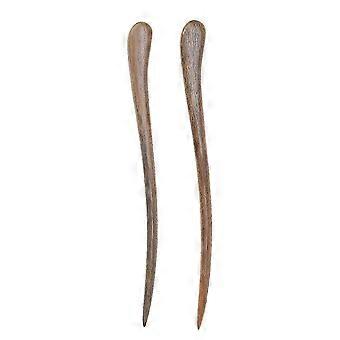 Vintage Haarstäbchen aus Holz - elegante Haarnadeln für Frauen, perfekt für Partys