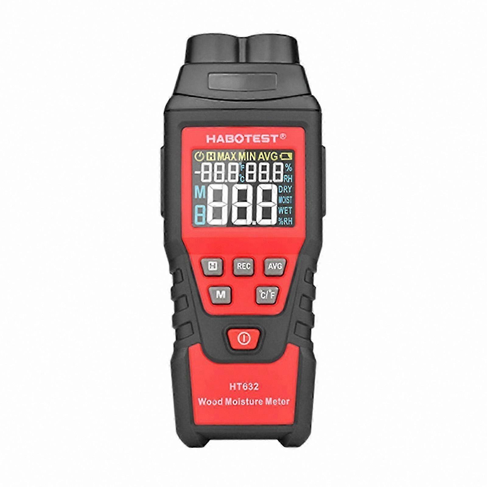 Pin-Type Digital Moisture Meter for Wall Water Leak Detection