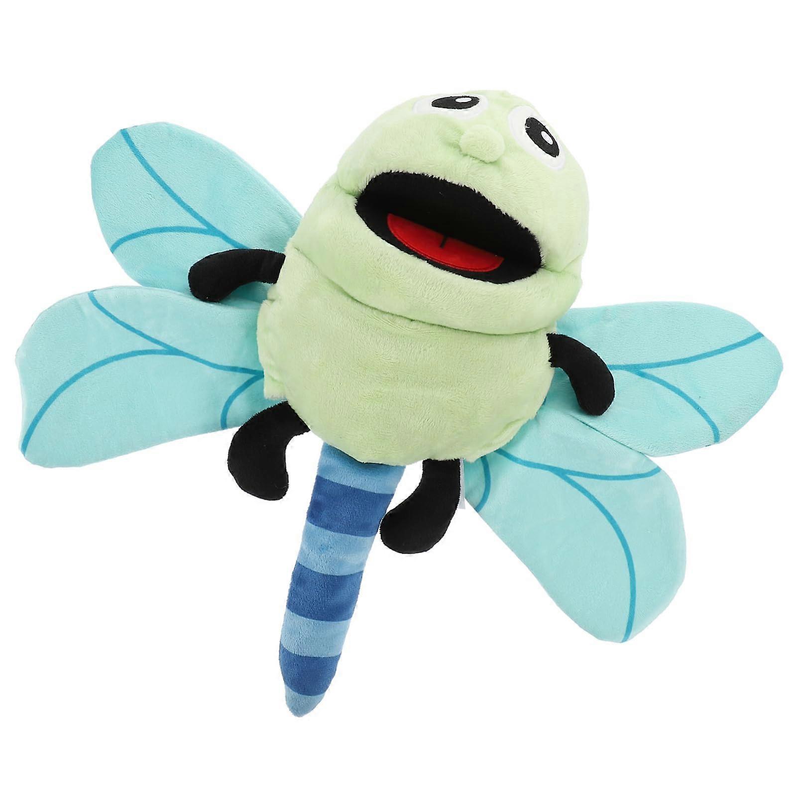Interactive plush hand puppet for storytellers  
Promotes creativity and motor skills  
Suitable for