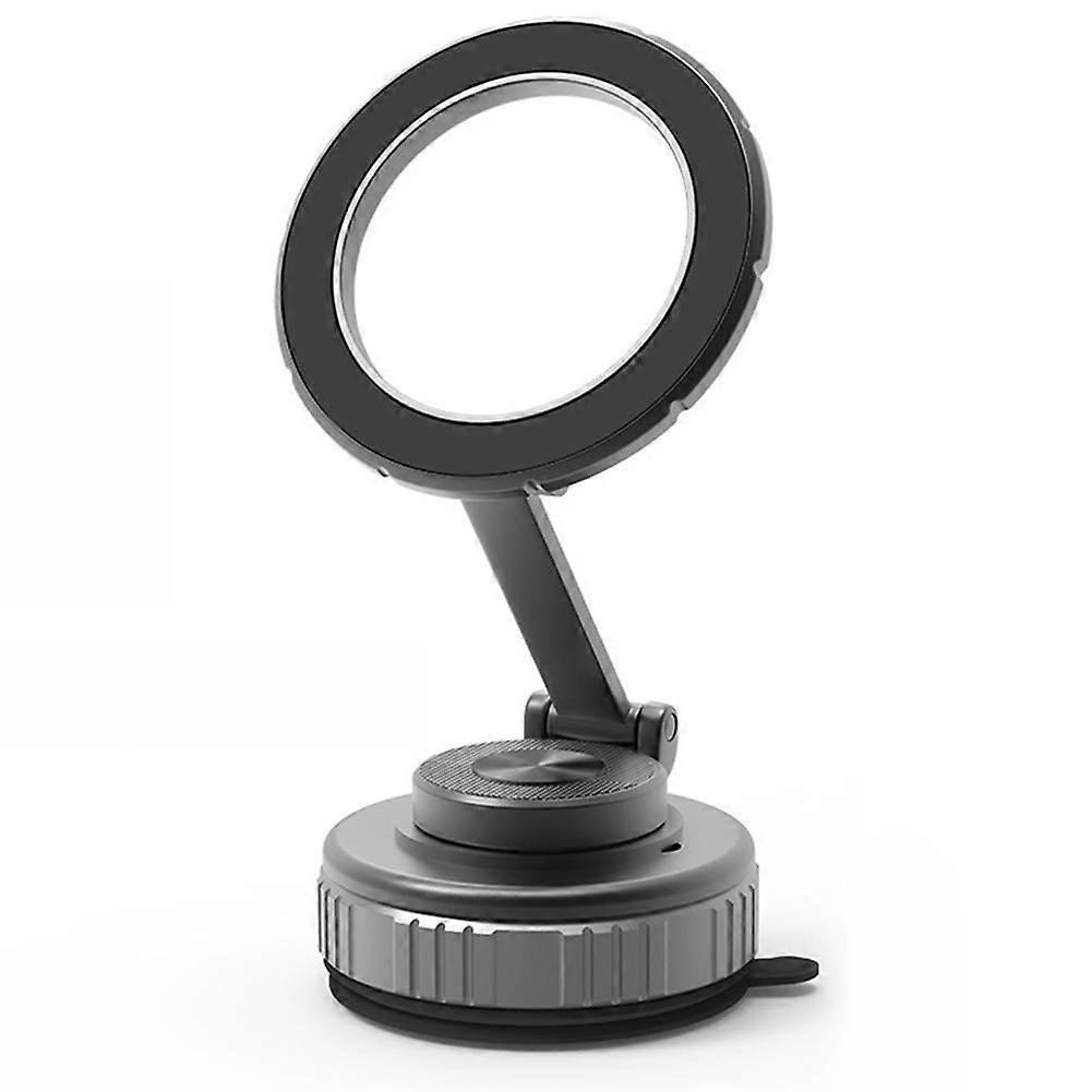 Vacuum suction cup magnetic bracket