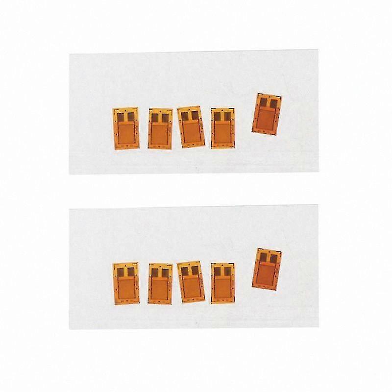 10pcs High-Precision Resistive Strain Gauges, 350 Ohm, Excellent Stability, Temperature Creep Compensation, Ideal for Pressure Sensors and Load Cells
