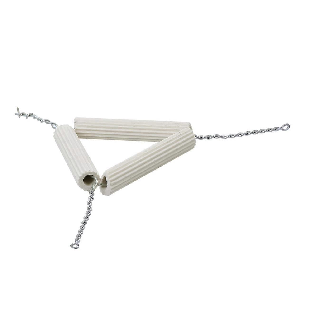 Mud Triangle Crucible Holder Rack 10-Piece Set Environmentally Friendly For Chemical Experiments