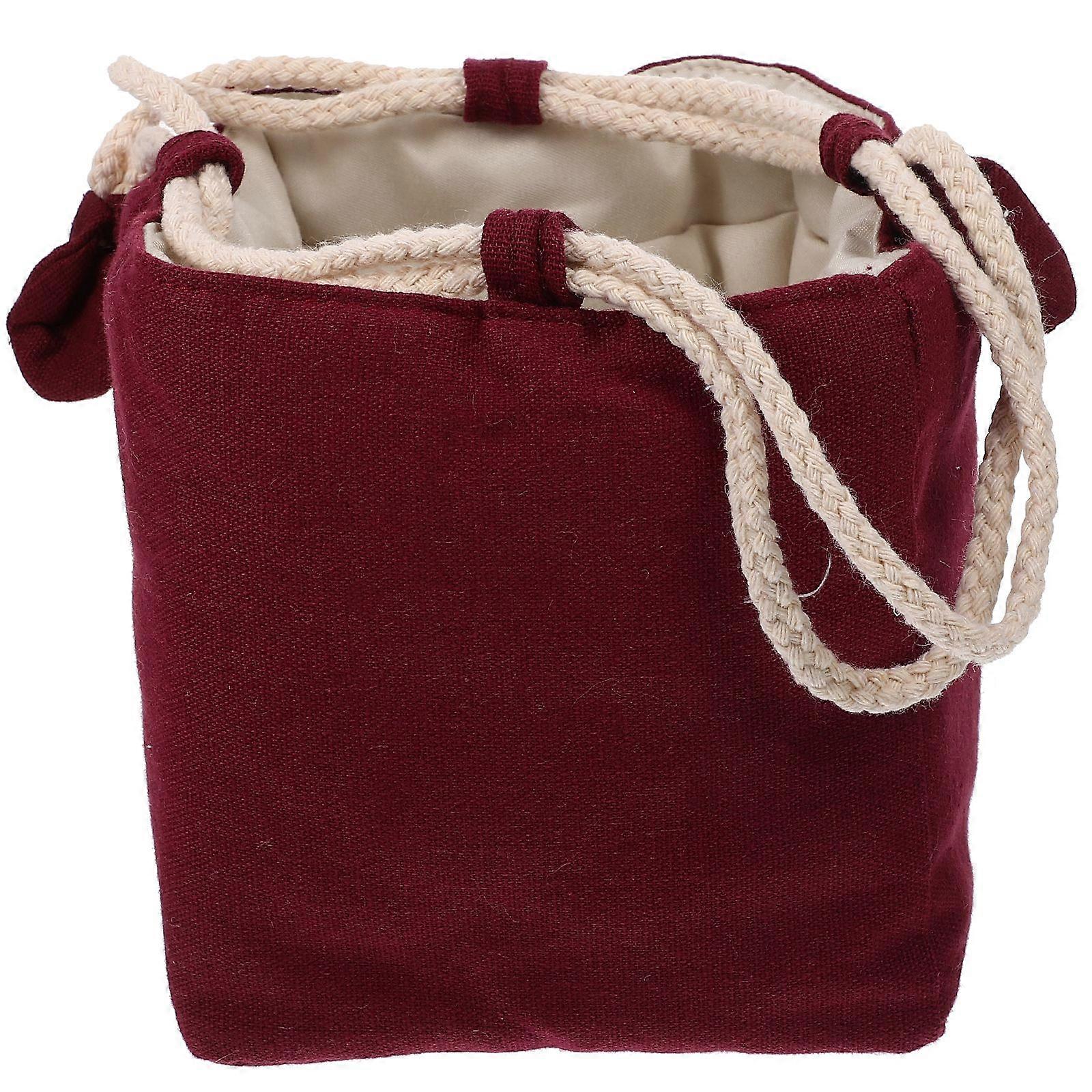 Decoratieve theekopje zakje reizen thee tool draagtas theeservies opbergtas theeservies container