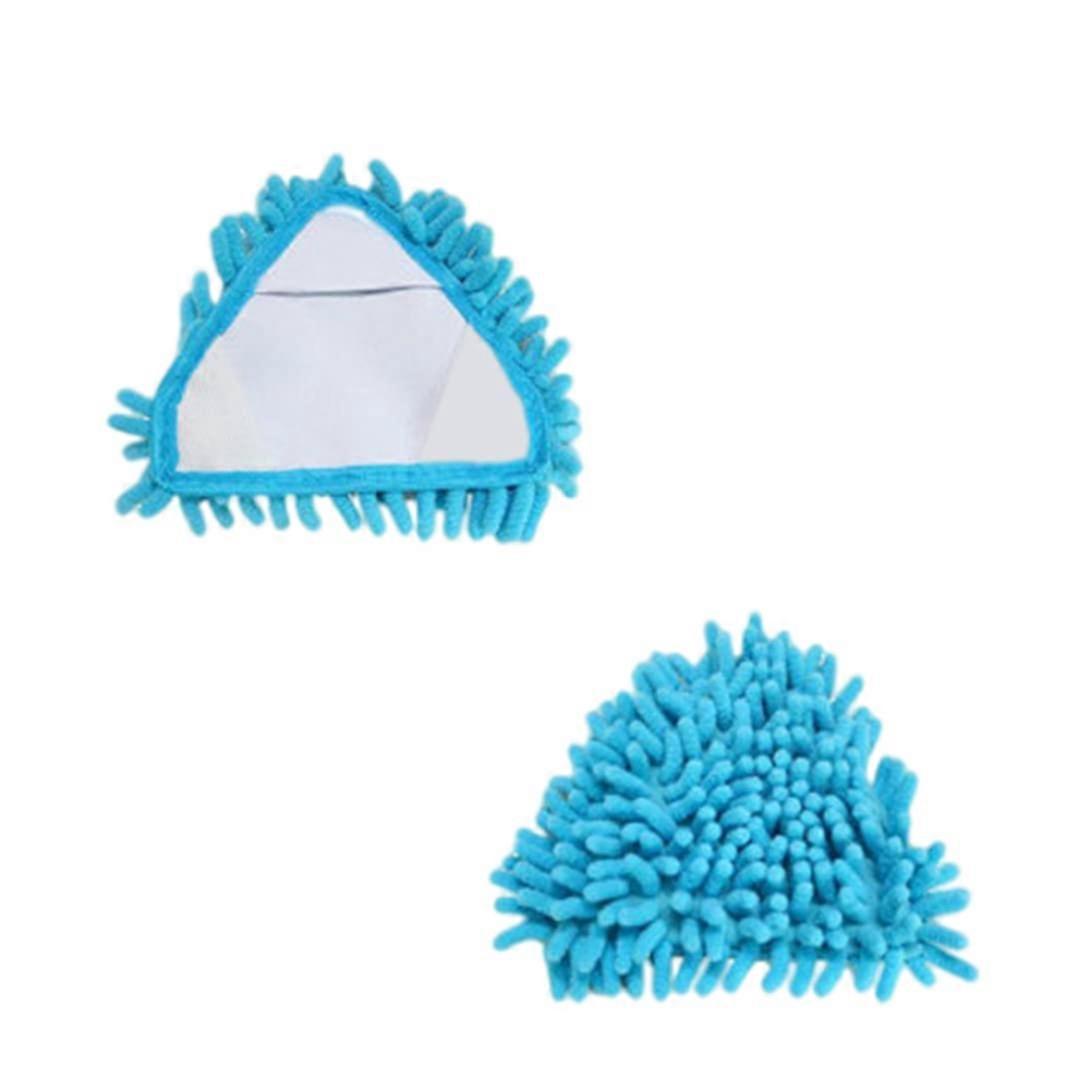 Triangle Mop Head Absorbent Microfiber Chenille Mop Brush Head Replacement 2PCS