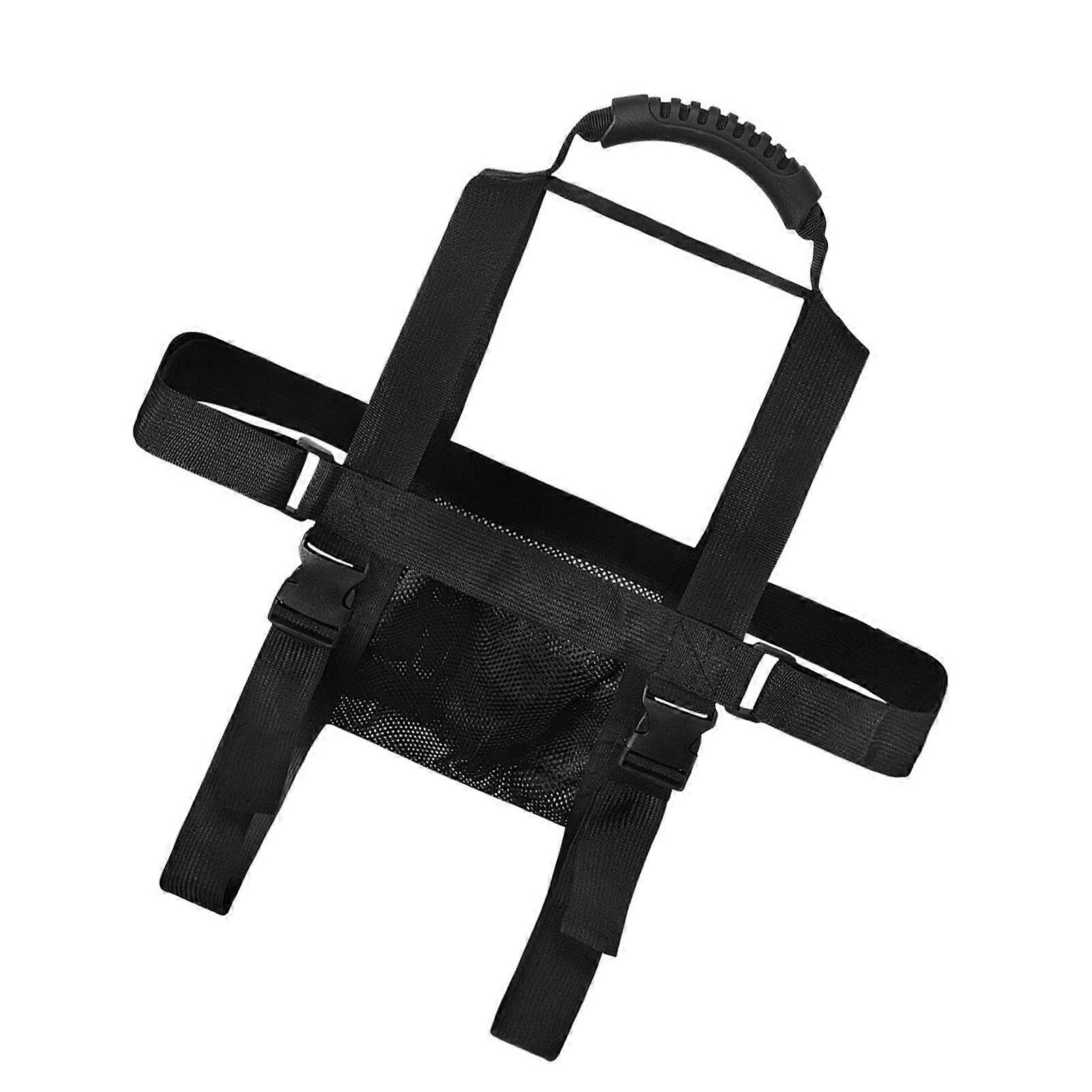 PC Carrying Belt Tower Carrying Strap with Rubber Handle for Medium to Large Computer Towers, Universal PC Carrier, Adjustable Size