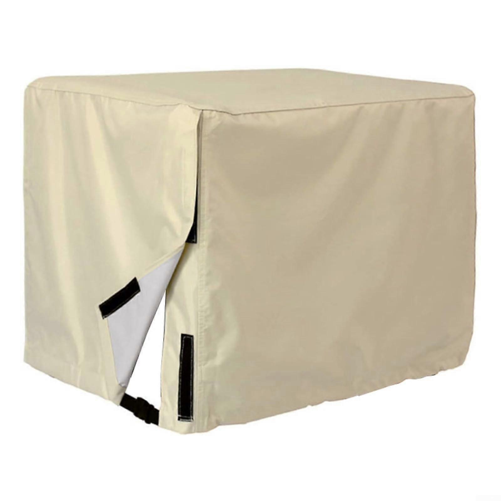 Generator cover waterproof, generator cover dustproof cover, 210D Oxford fabric dustproof beige multiple sizes (D)