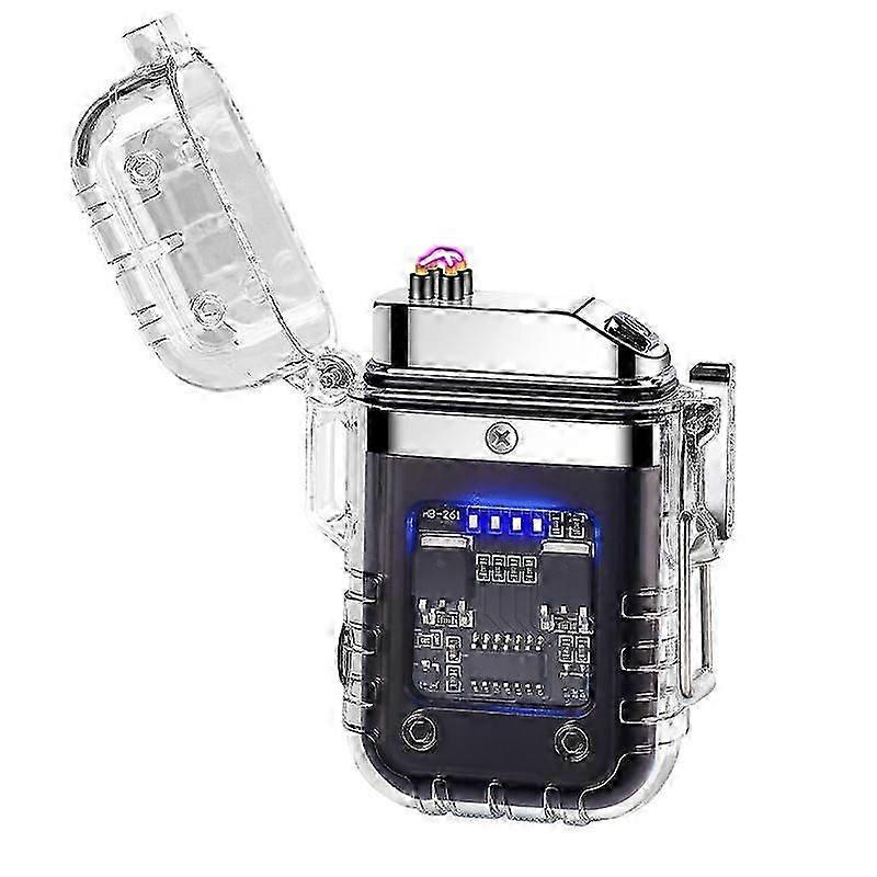 Waterproof Type-C Double Fire Electronic Lighter