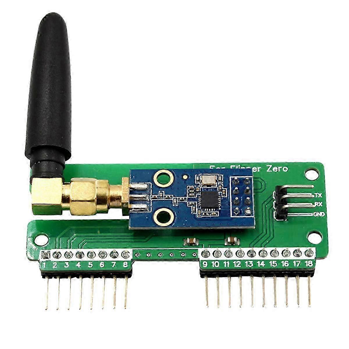 SubGhz Module with Antenna for Zero CC1101 Module, 433MHz Coverage