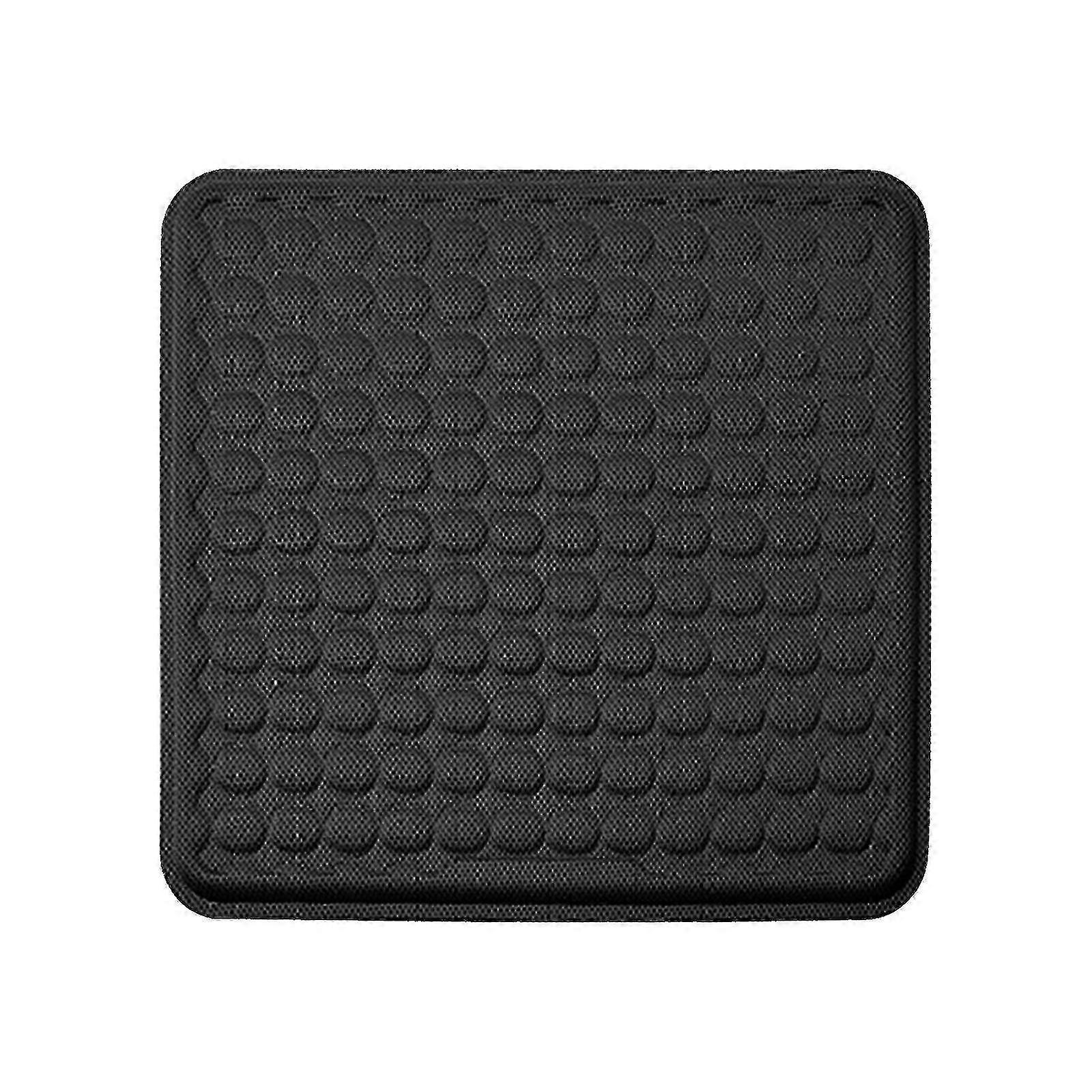 وسادة مقعد جل قابلة للتنفس لكرسي المكتب والسيارة والكرسي المتحرك - سميك غير قابل للانزلاق متوسط الحجم وراحة باردة