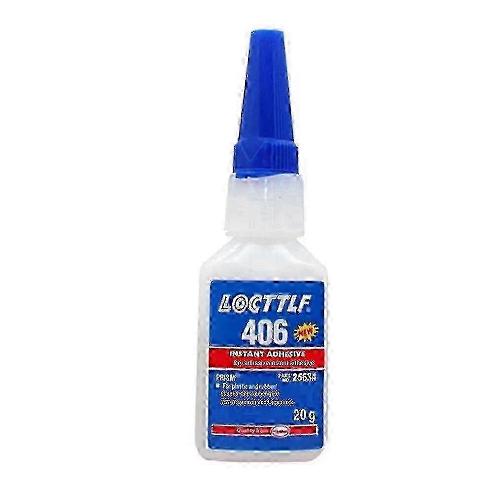 Loctite 406 Super Glue Adhésif Instantané à Durcissement Rapide Super Glue Industrielle 20g