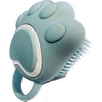 Pet Bath Brush for Dogs - Gentle Washing, Massaging & Hair Removal Tool with Shampoo Applicator