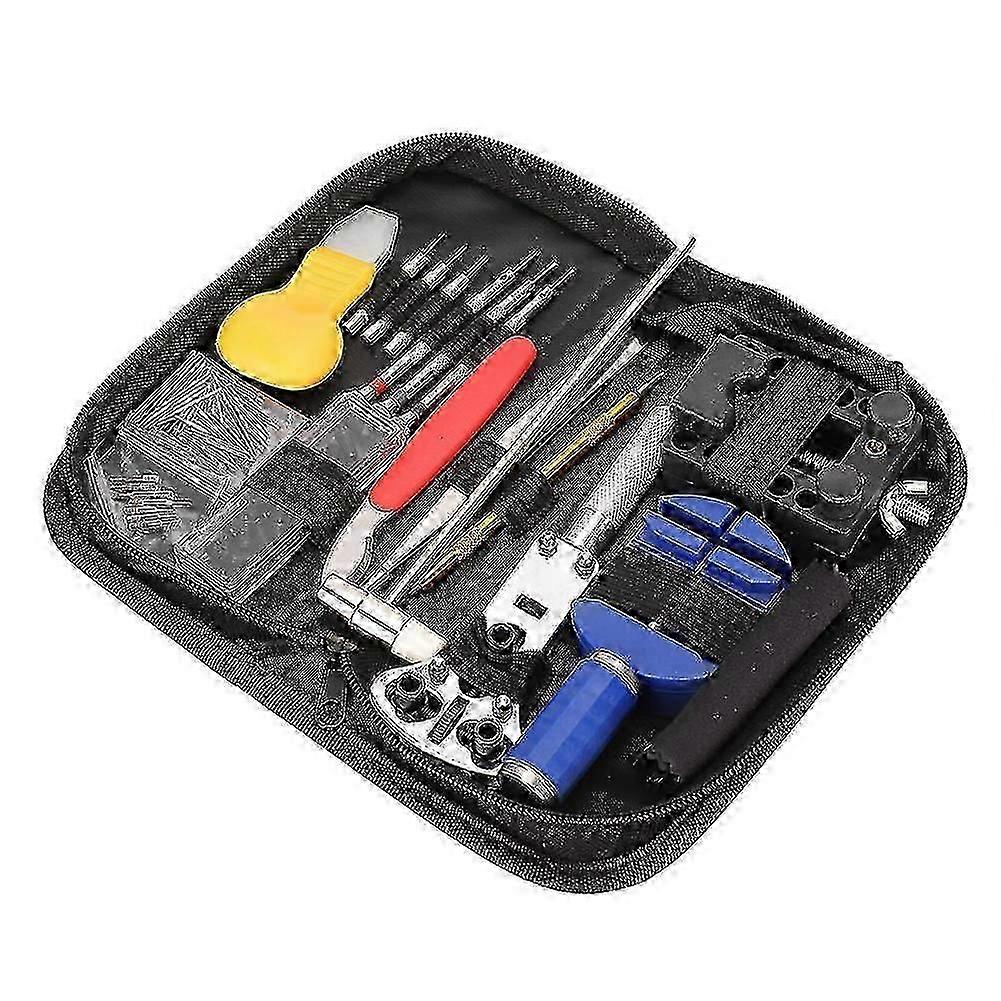 Professional Watch Repair Kit with Battery Replacement Tools for Precision Strap Adjustments