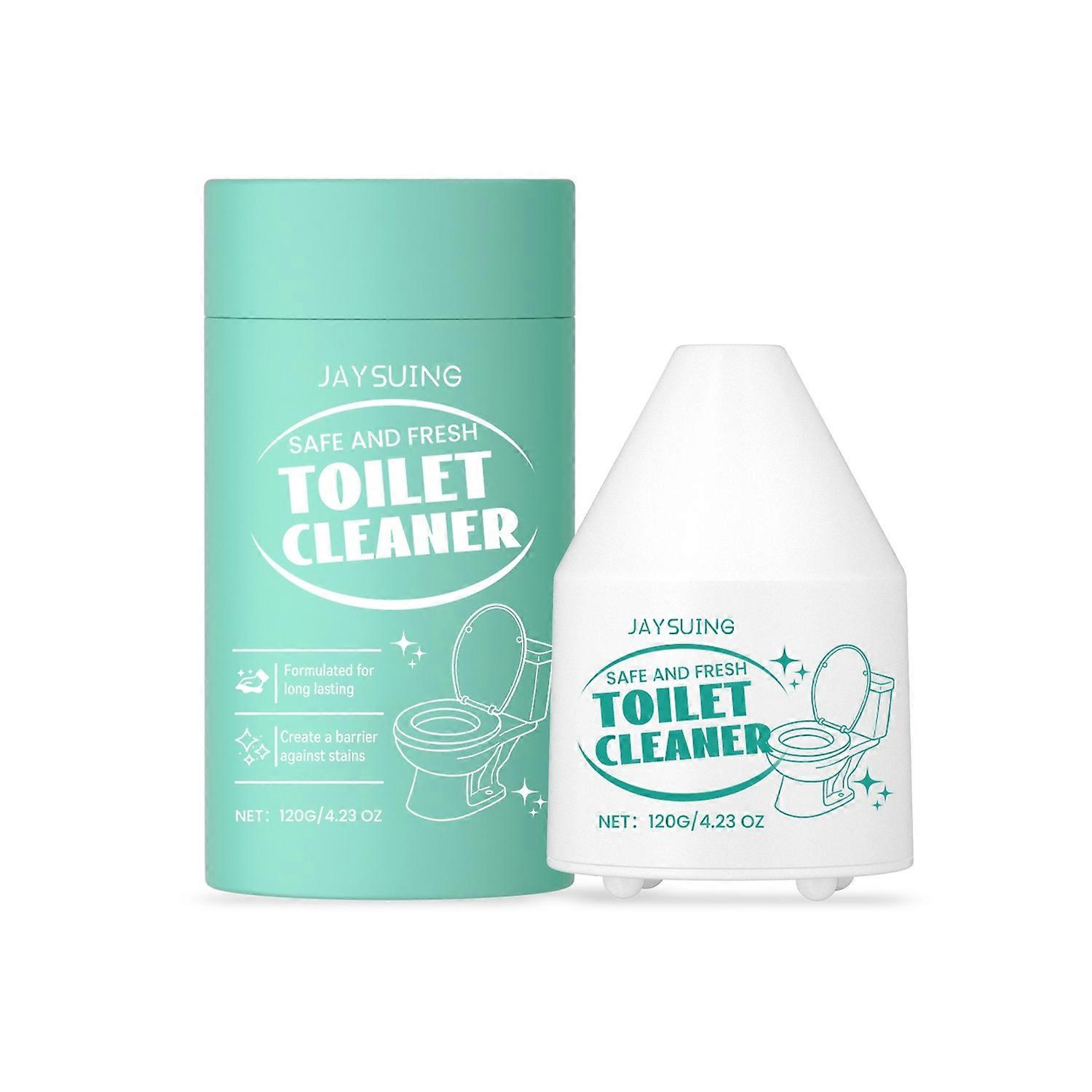1-6x JAYSUING Automatic Toilet Bowl Cleaner 120g Stain Remover Odor Eliminator Long-Lasting Fresh Sc