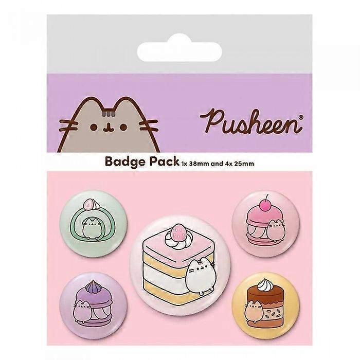 Pusheen Sweets Badge Set