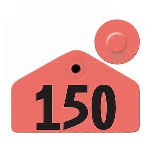 Allflex Allflex Global Tamperproof Numbered Hog Tags Red, 1 Count