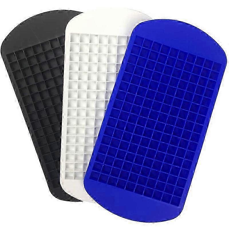 Silicone Mold Mini Ice Tray Silicone Small Ice Cube Mold Ice Crushi...
