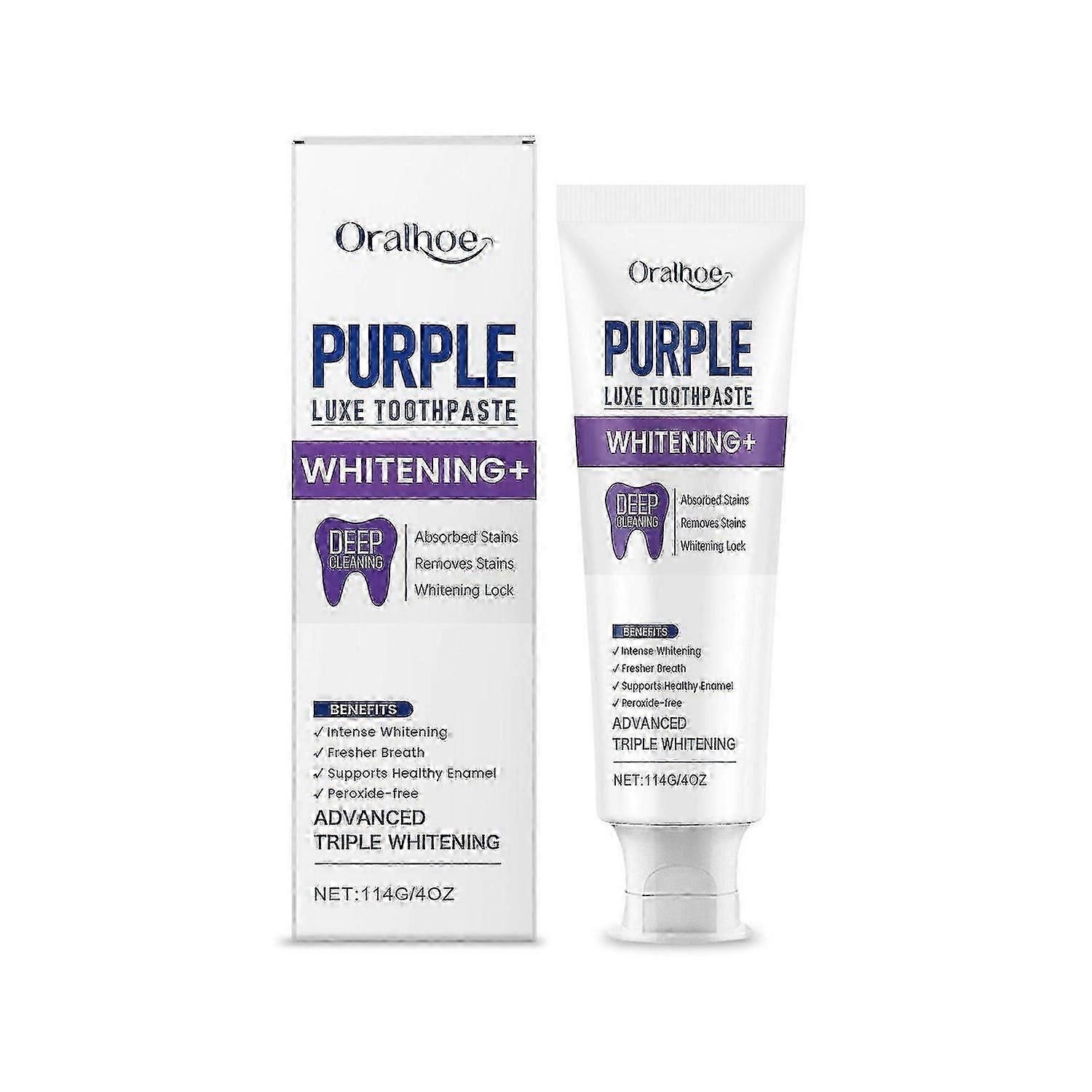 whitening toothpaste with hydroxyapatite and stain removal
