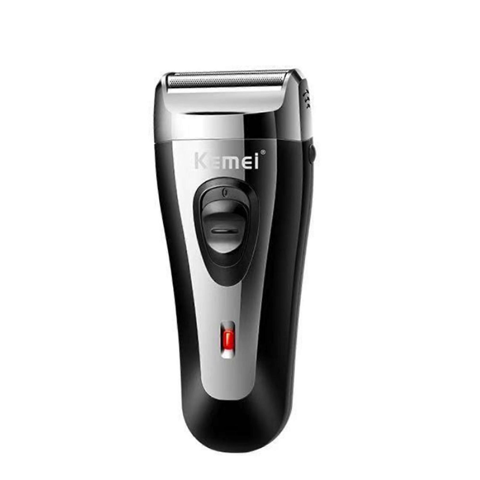 Portable Electric Beard Razor 360mAh USB Rechargeable Black White