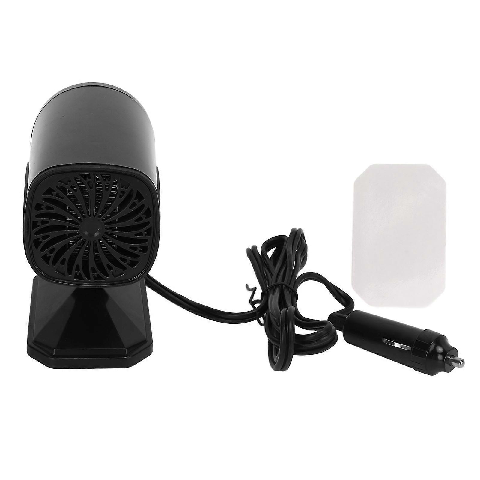 Car heater for windshield with 360-degree rotation and 150W power