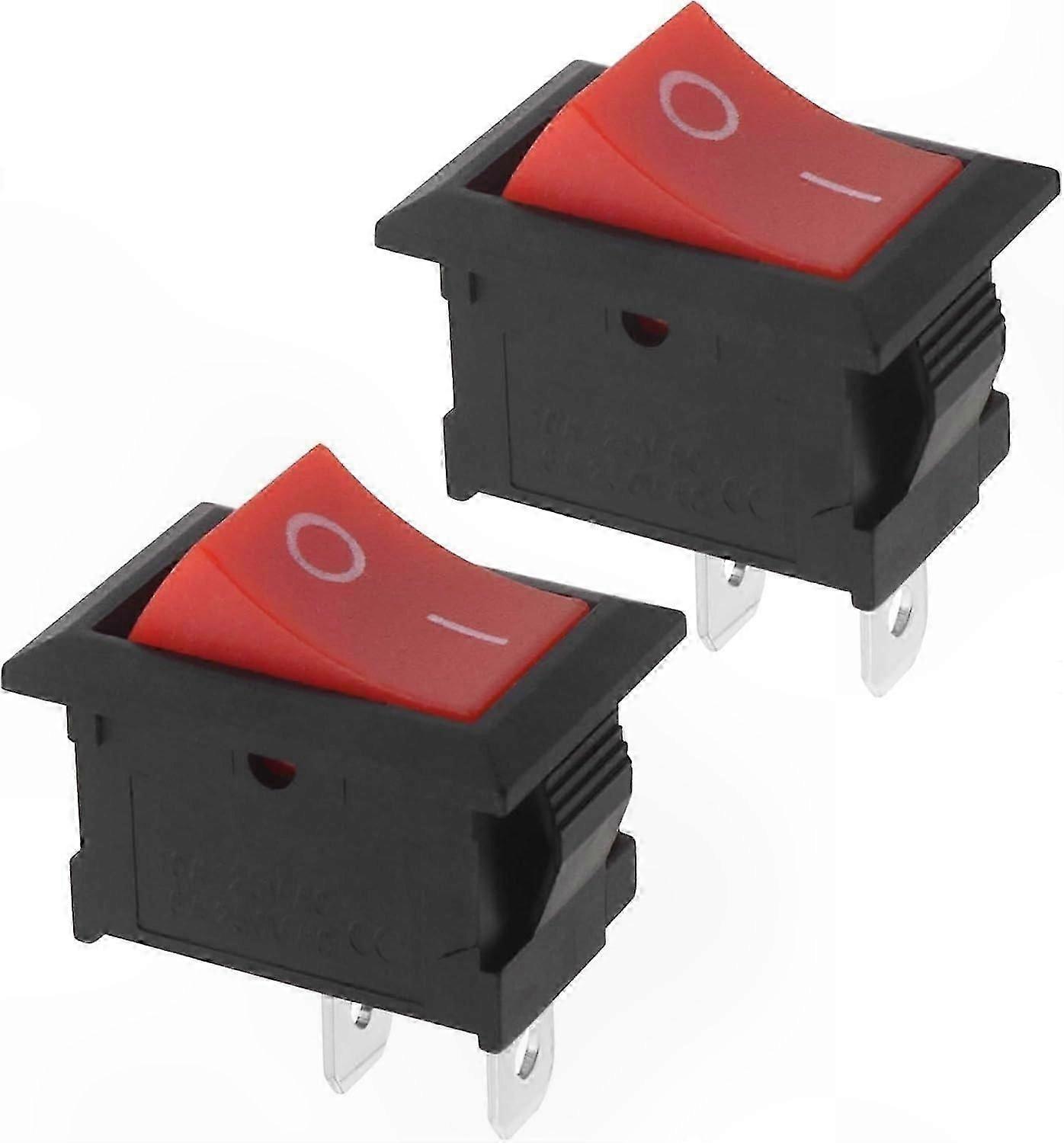 2-Pack Circuit Trimmer Stop Switch 2-Pin On/Off Replacement for Lawn Mower Models FS38 FS45 FS46 FS55 Accessories