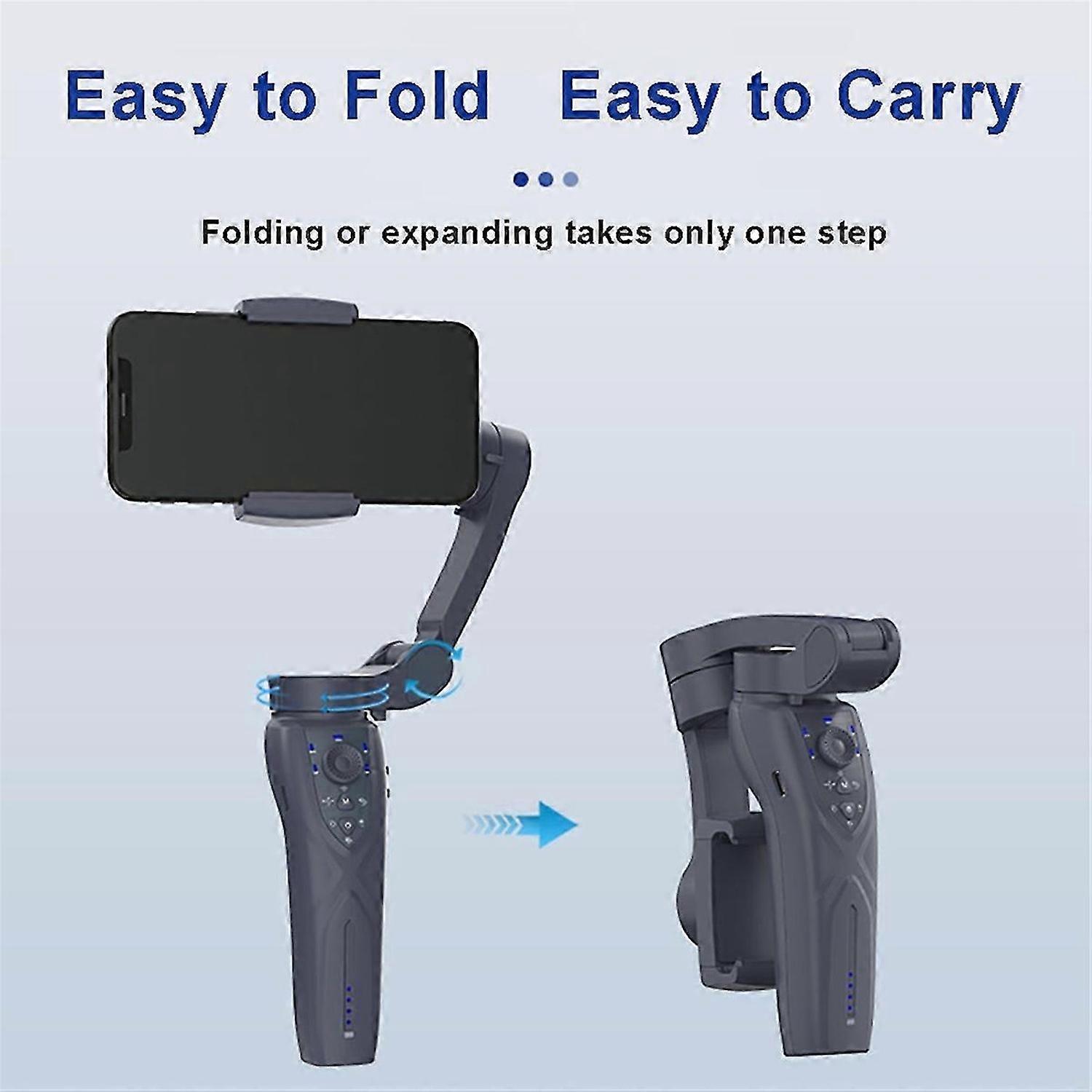 F12 3-Axis Gimbal Stabilizer,LED Lighting