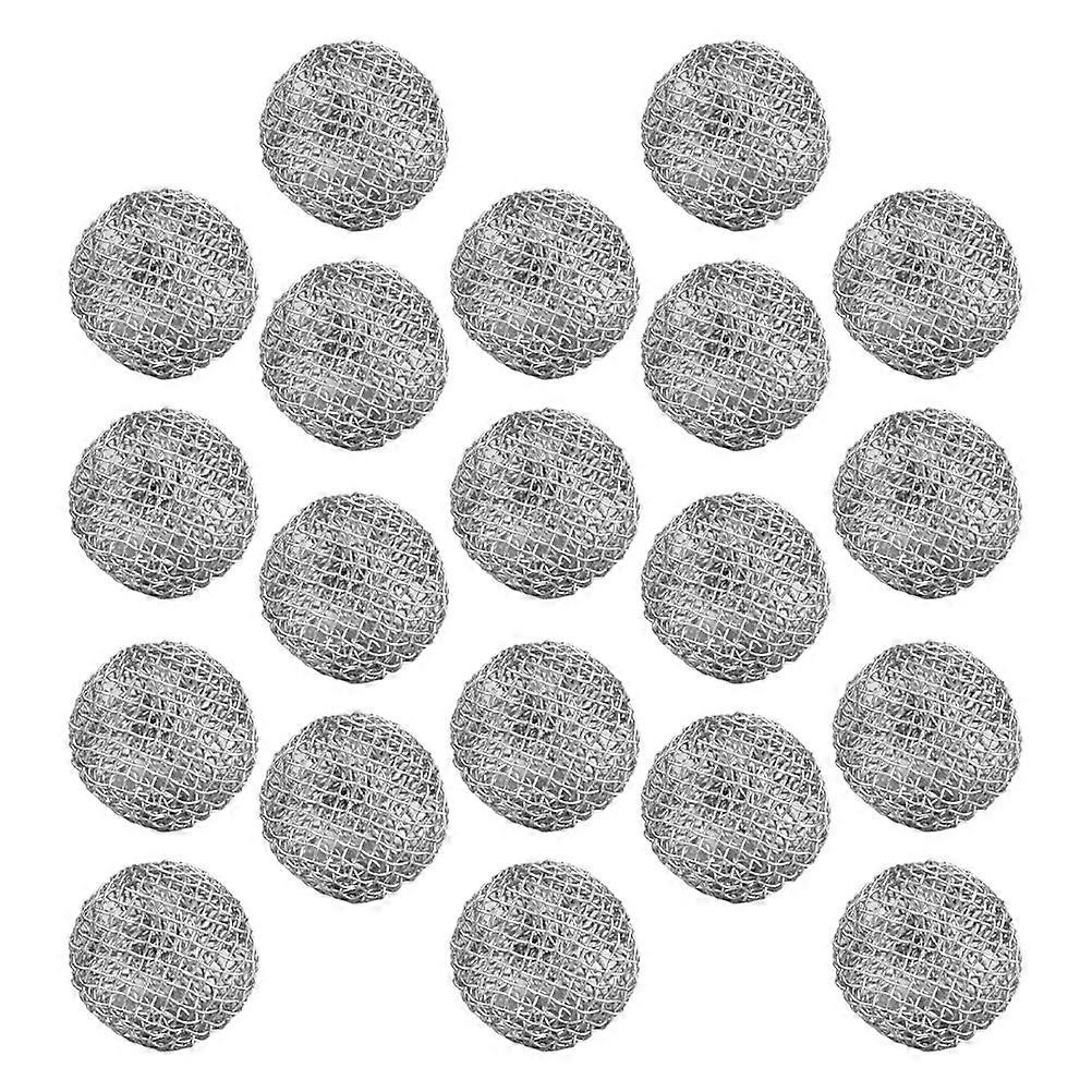 Silver Alloy Mesh Combustion Featuring 50Pcs Pieces