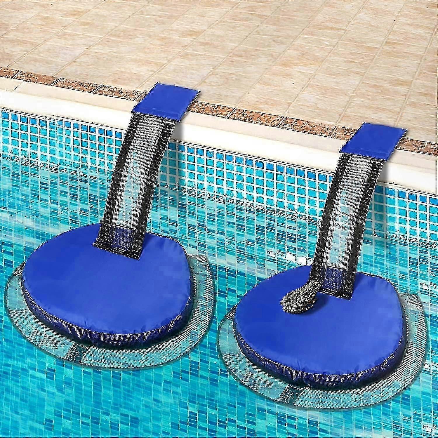 2-Pack Sturdy Escape Ramps for Pools and Ponds, Secure Exit for Small Animals