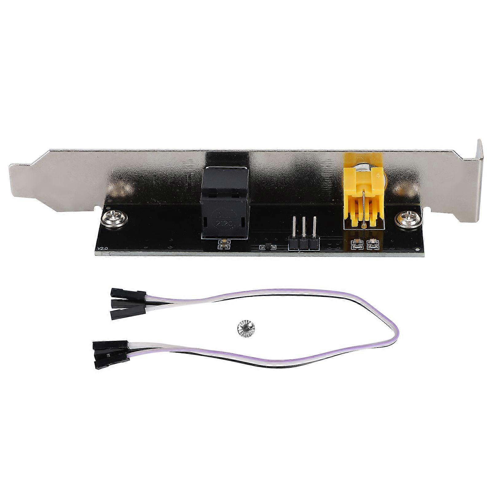 Digital Baffle Universal Motherboard SPDIF Fiber Coaxial GoldPlated Interface DTSAC3LPCM