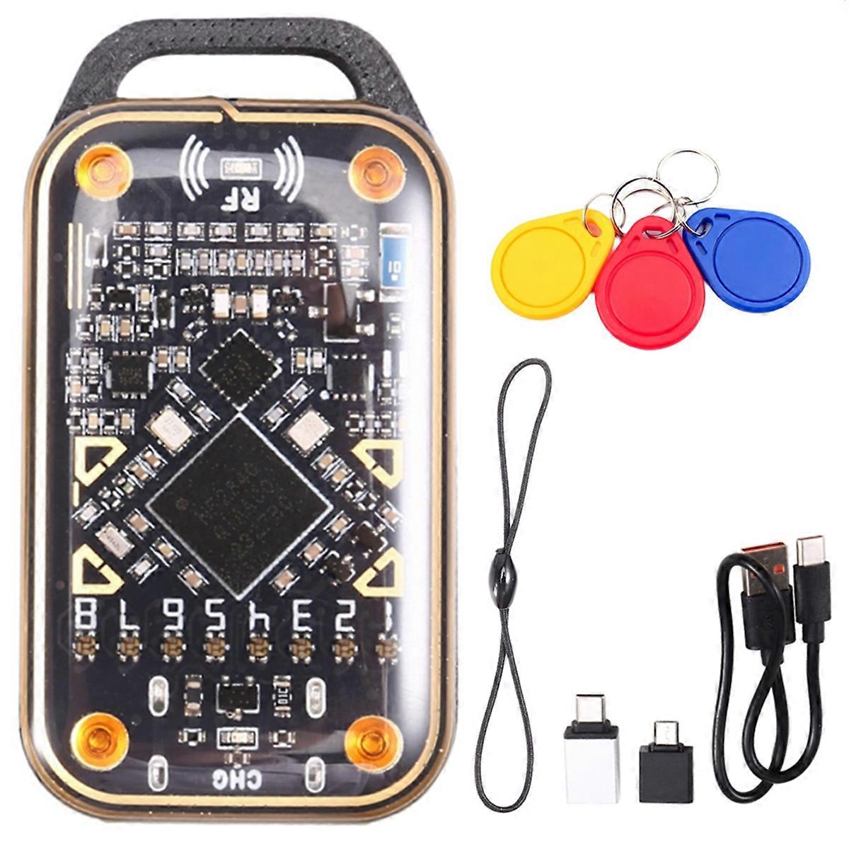 Upgrade Chameleon Ultra Smart Card Emulator RFID Smart Chip Reader+3XUID Keychain 125K 13.56M Card Decode NFC Duplicator