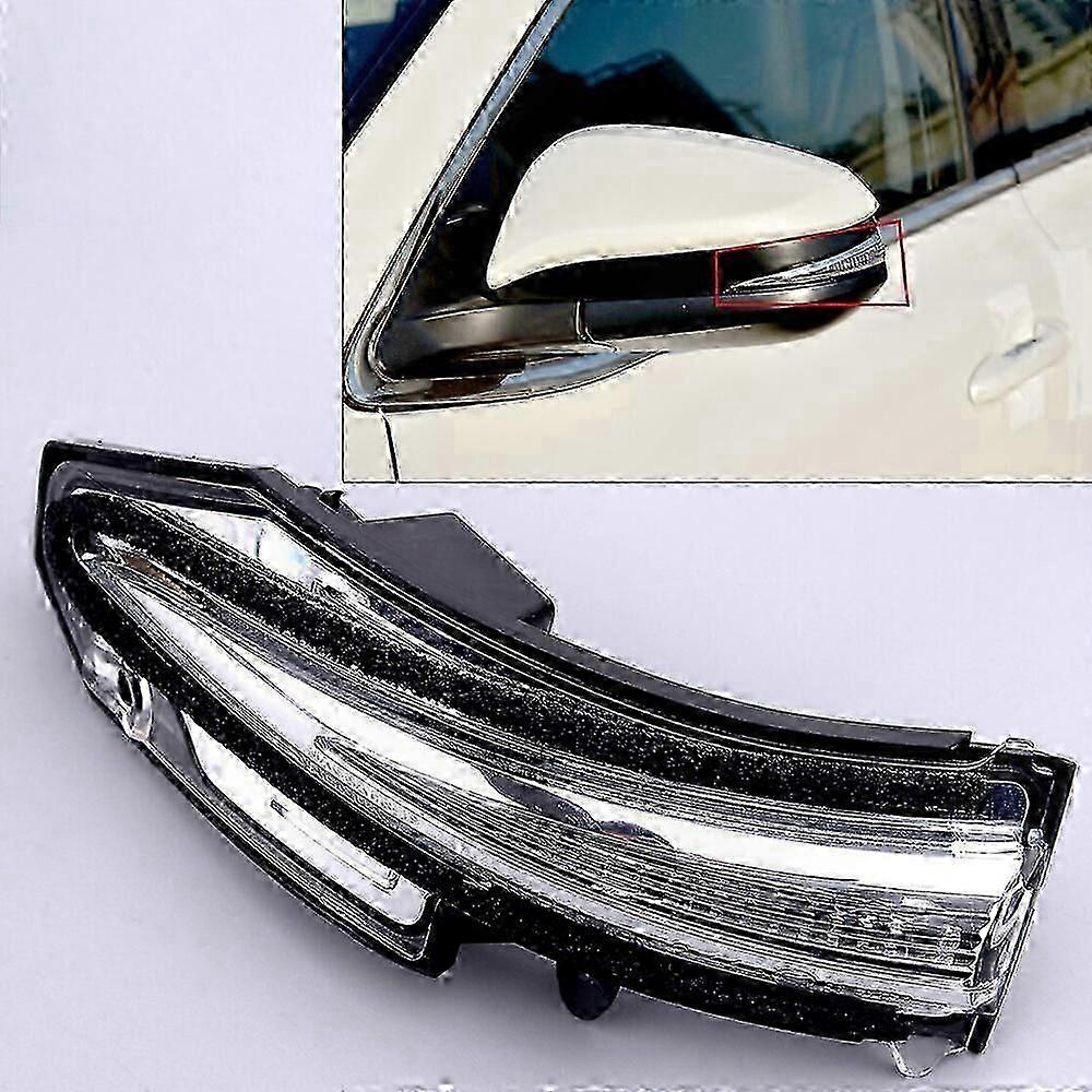 Left Side Mirror LED Turn Signal Lamp for 2012-2019 RAV4 Indicator Light Replacement