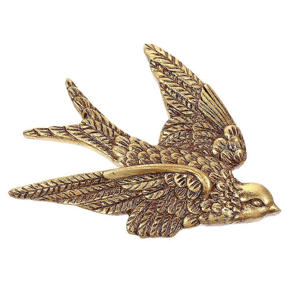 Wall Decoration Resin Swallow Figurines 2Pcs Unique Creative Design Perfect For Yard Office Kitchen Spaces