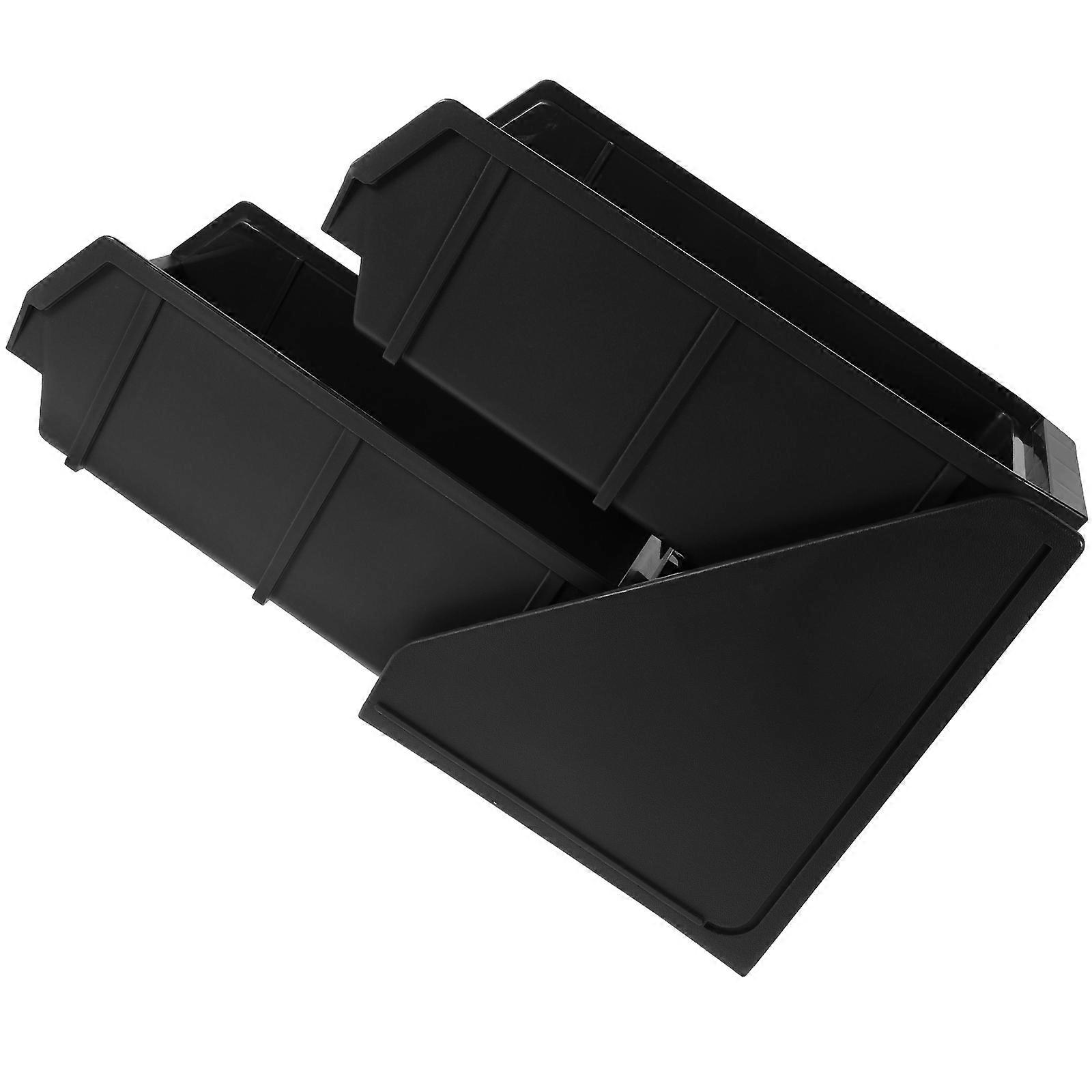 Coffee Bar Organizer Station Plastic Storage Holder For Cafes 15.72X9.04X5.50In Multi-functional Use 1 Set