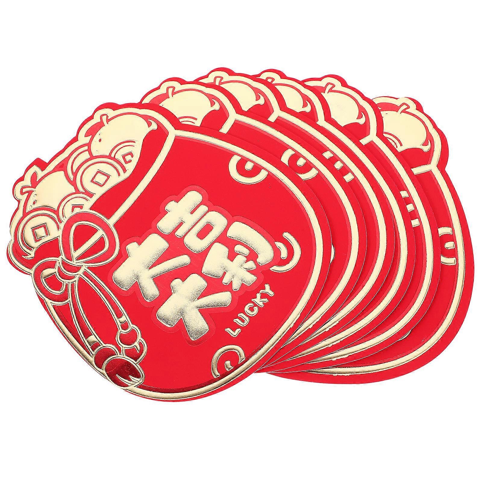 30 Pcs Red Packets Chinese Style Occasion Gift Giving Storage 14x12 Cm