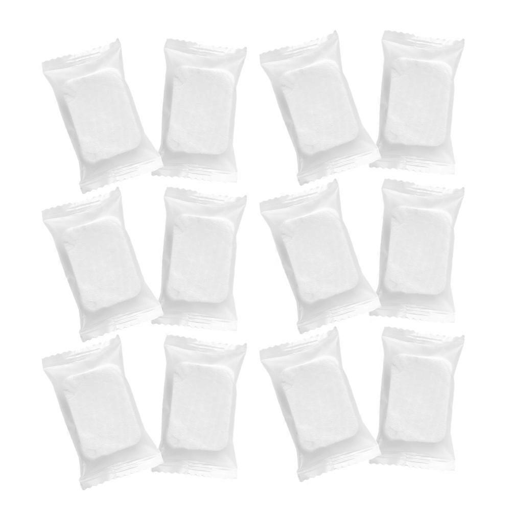 Compressed Makeup Remover Pads 5 Packs Non-Woven Facial Pads Ideal For Daily Use With Skin Care Function 50Pcs