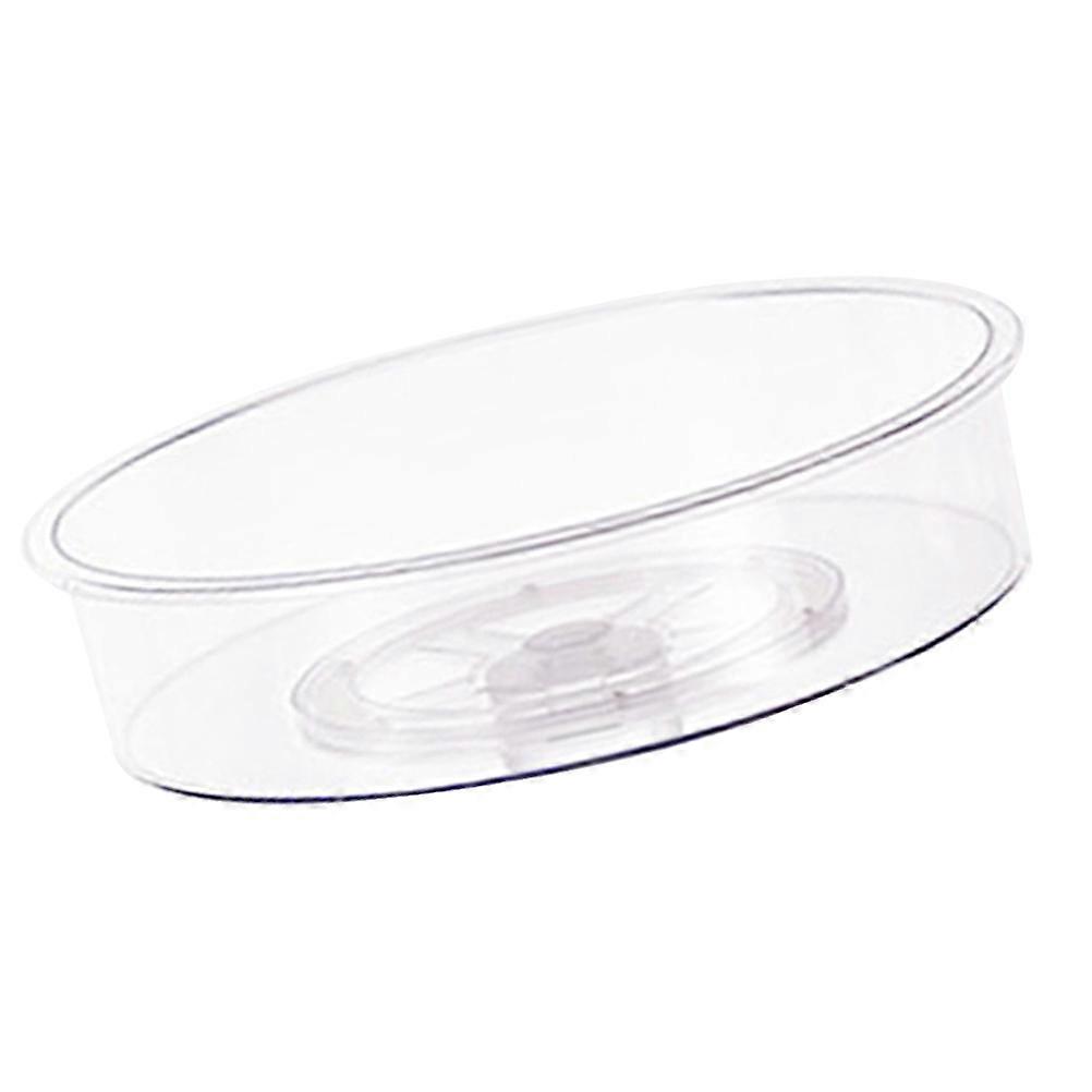 Turntable Organizer Household Condiment Holder Rotatable Spice Jar Rack 4Pcs