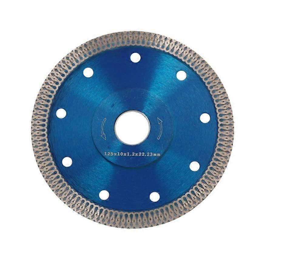 Diamond Cutting Disc For Tiles Ceramic, Marble Cutting Disc, 125mm Blue Angle Grinder Disk For Circular Saw