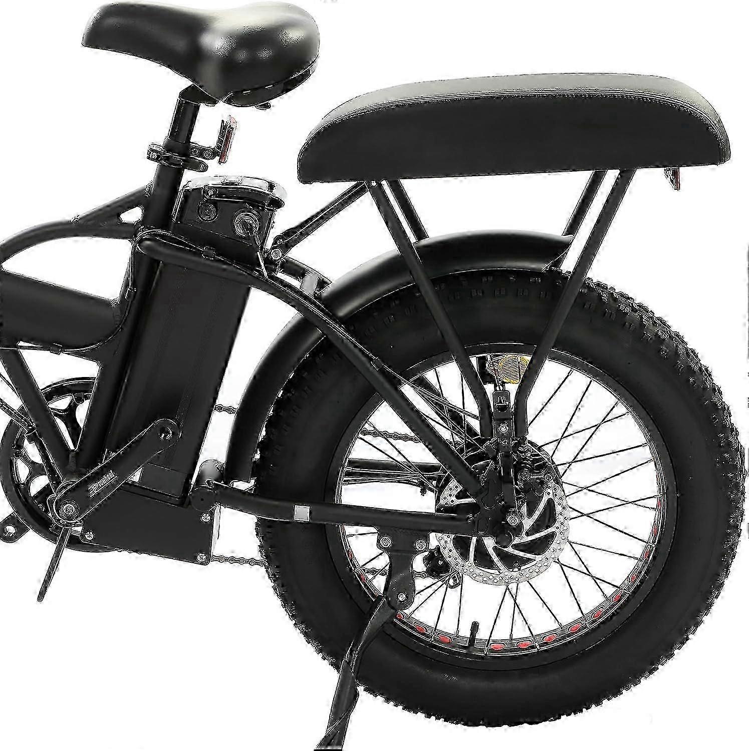 Comfortable Rear Seat Cushion Designed for Folding Electric Bicycles and E-Bikes