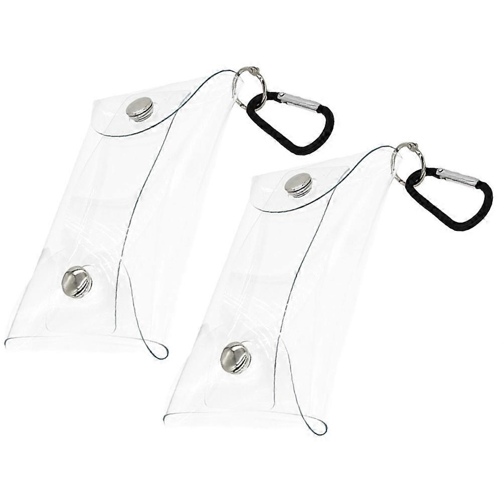 Transparent Storage Pouch Multi-Function Change Bag for Storage 4Pcs