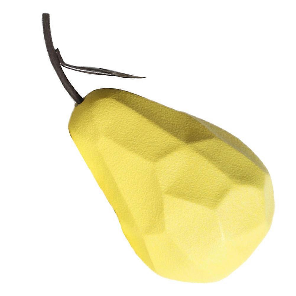 Ceramic Fruit Ornament for Decoration 3Pcs Geometric Desktop Sculpture