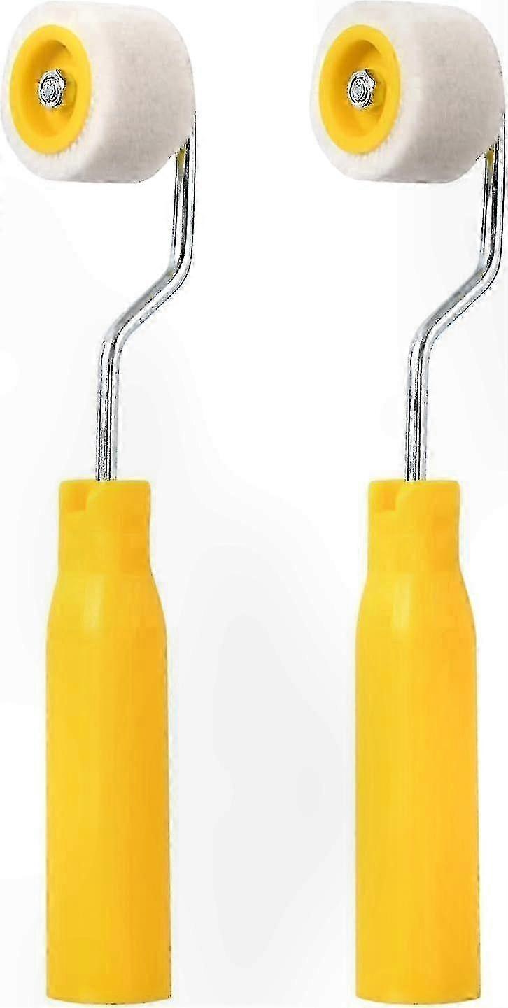 Compact Mini Roller for Edges and Corners, 2cm Wool Painting Tool for DIY Projects and Small Areas