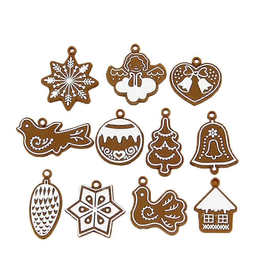 Christmas Snowflake Hanging PVC Party Decor 22Pcs for Festive Decoration